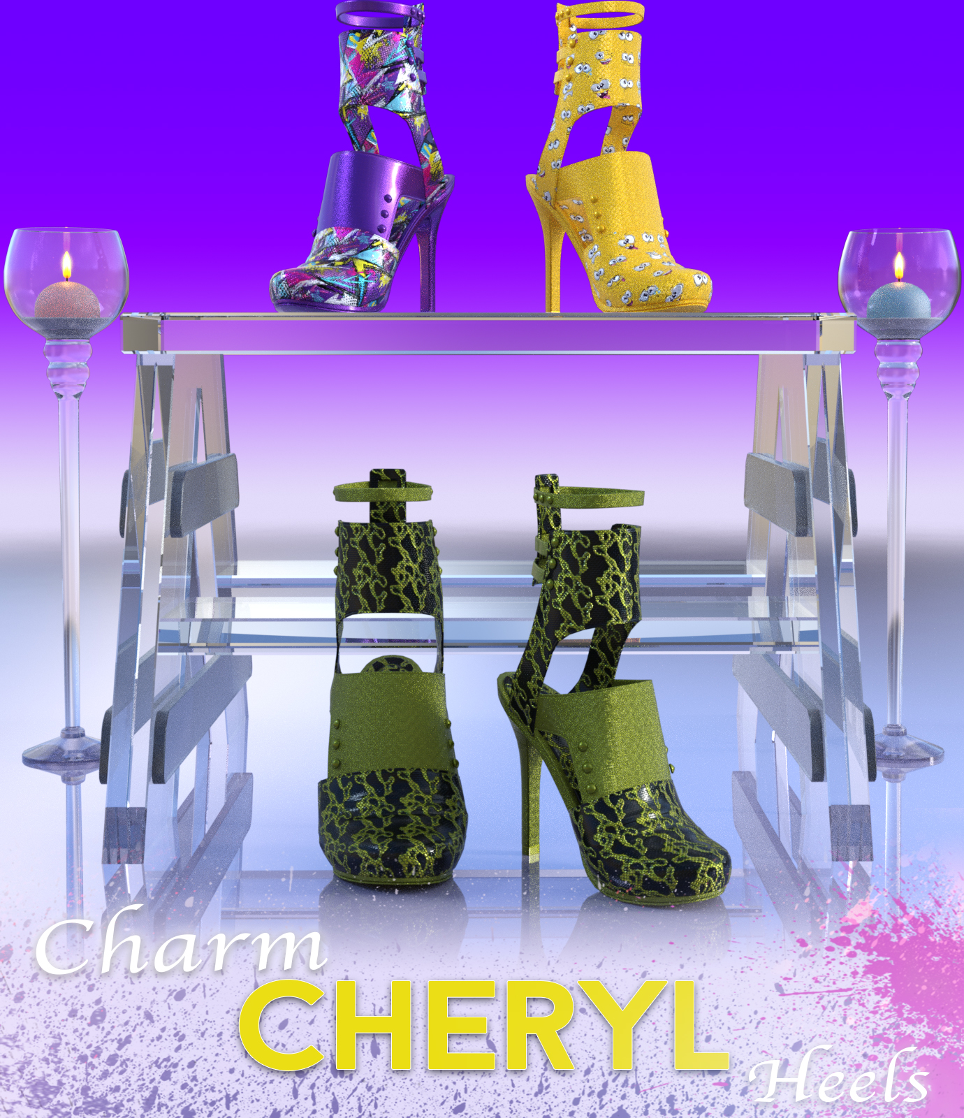Charm Cheryl Heels by N/A
