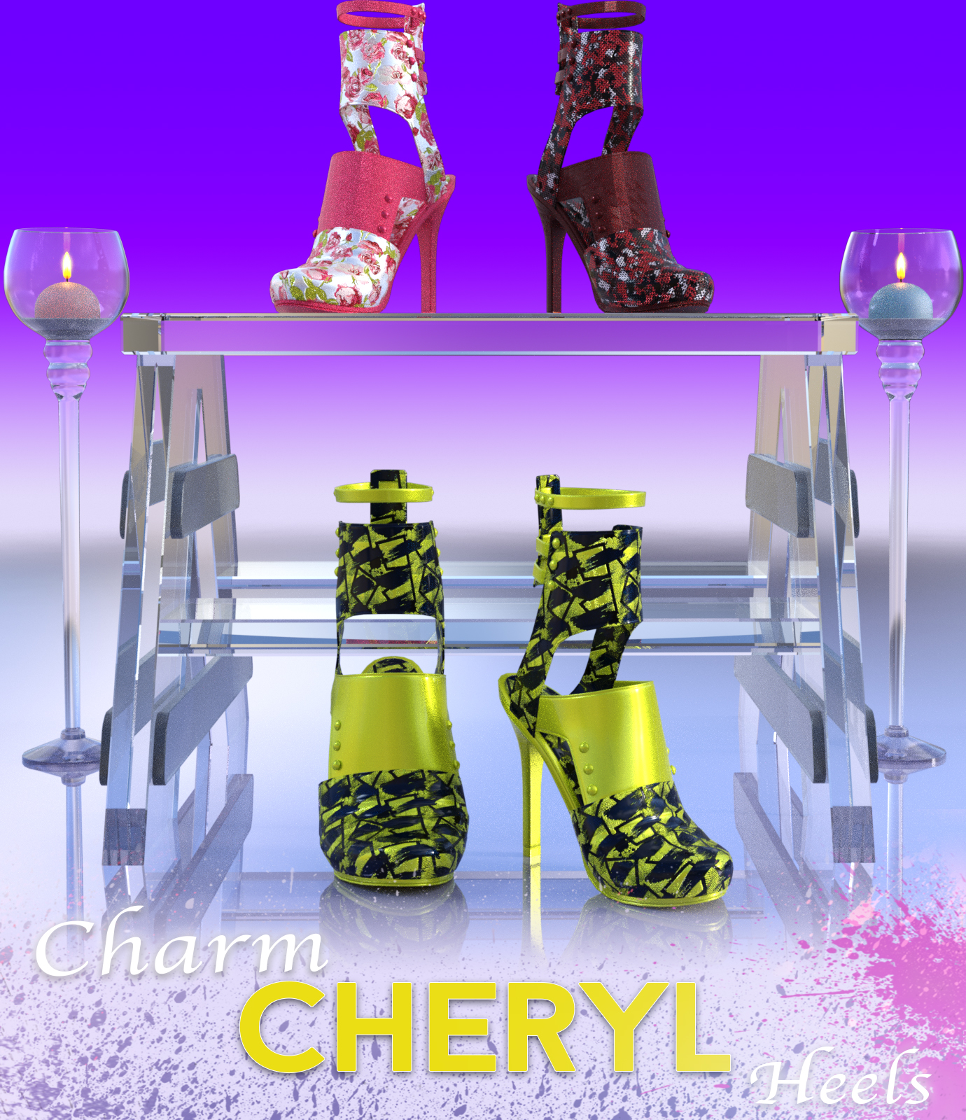 Charm Cheryl Heels by N/A