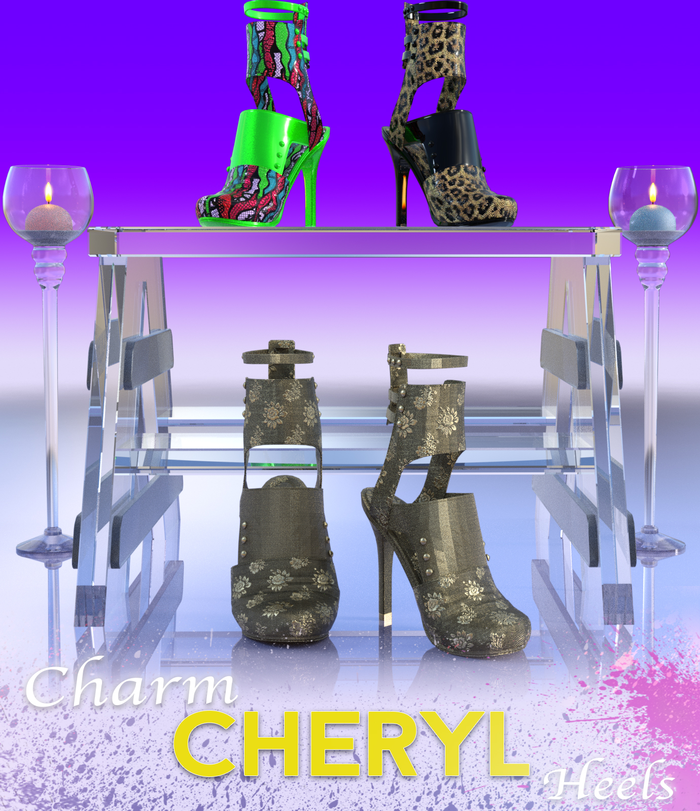 Charm Cheryl Heels by N/A