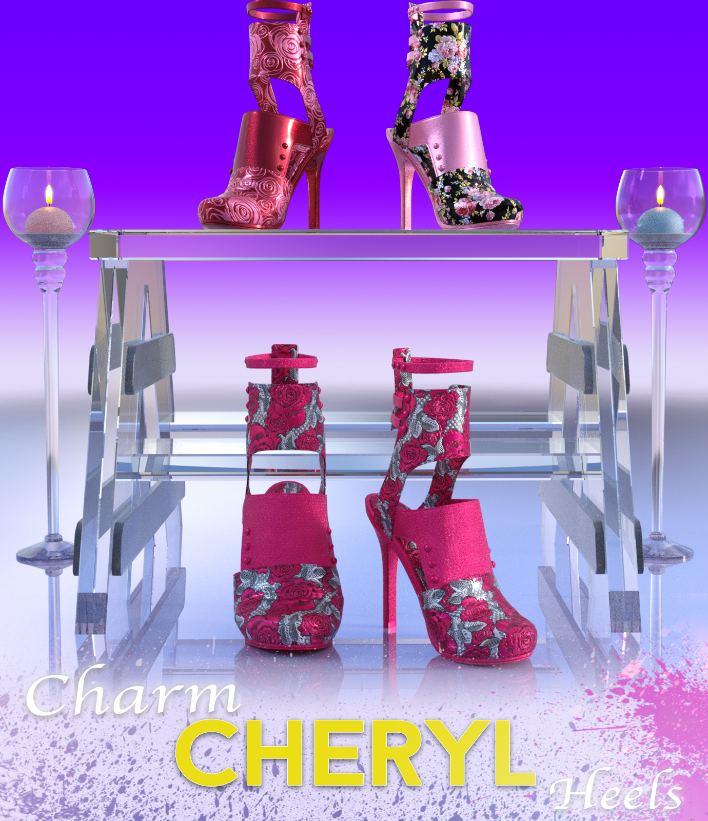 Charm Cheryl Heels by N/A