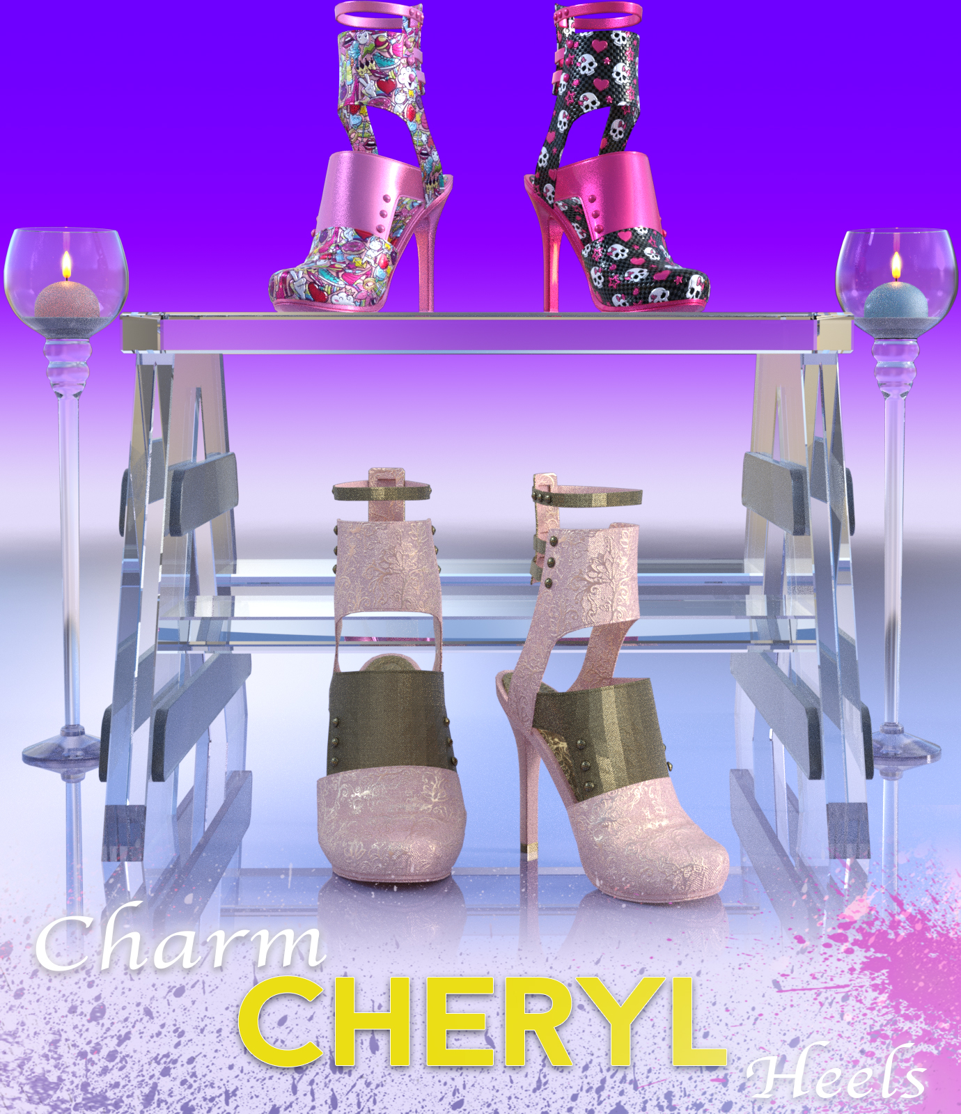 Charm Cheryl Heels by N/A