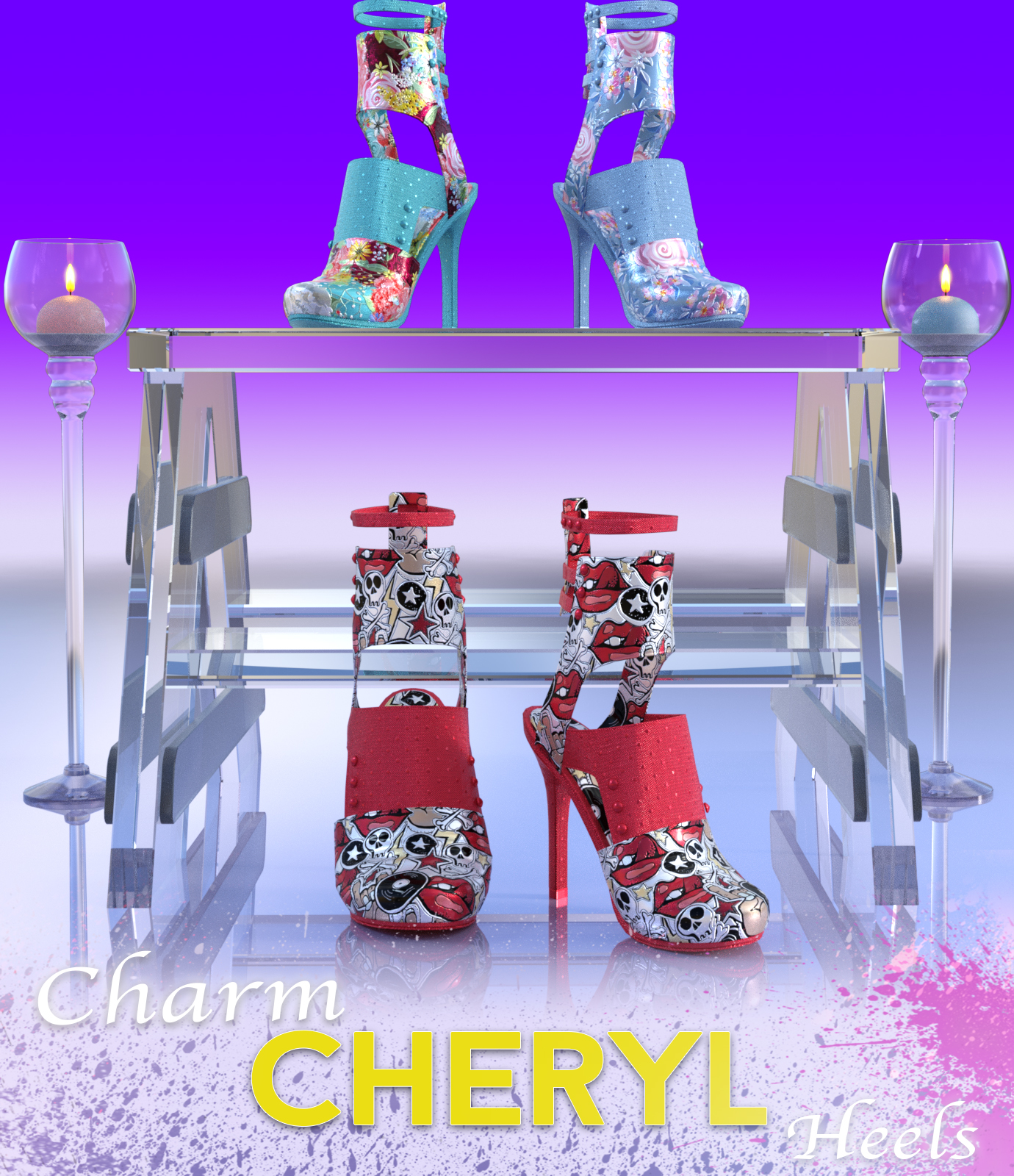 Charm Cheryl Heels by N/A