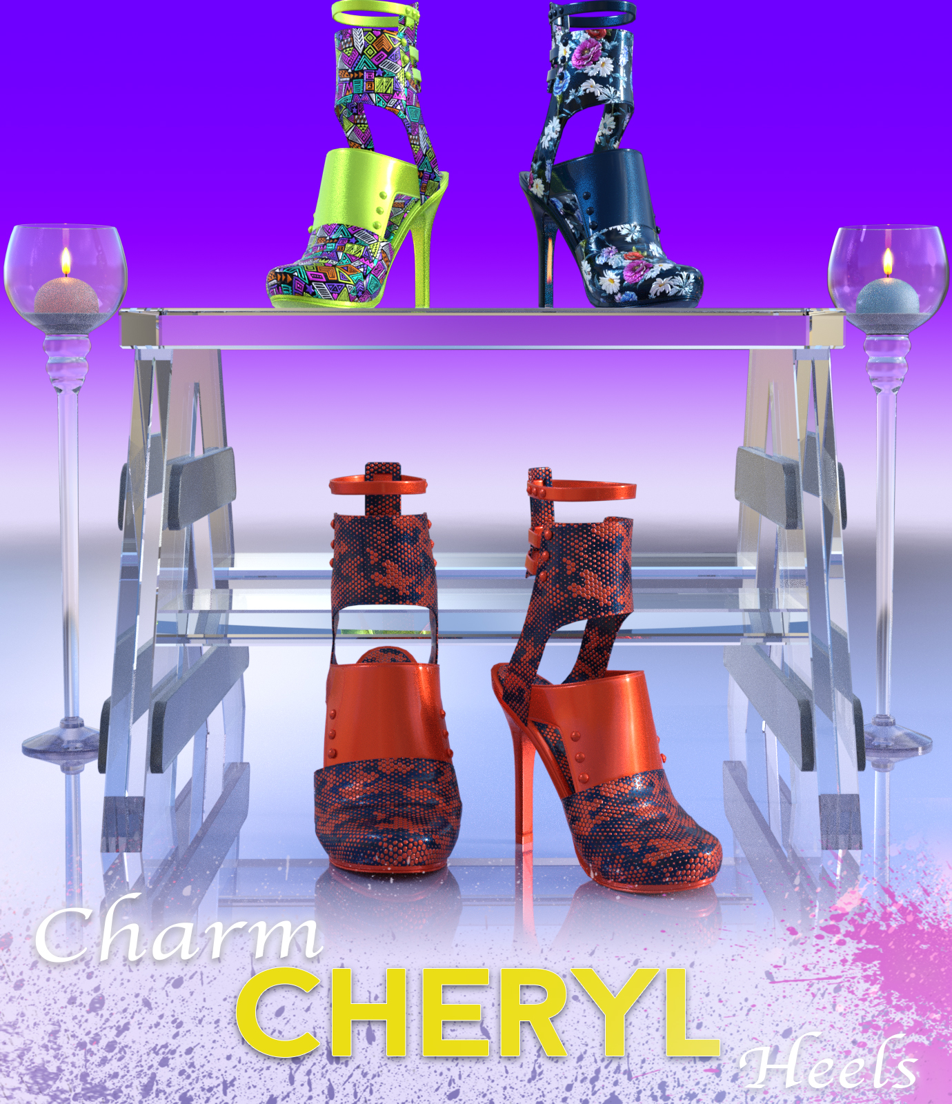 Charm Cheryl Heels by N/A