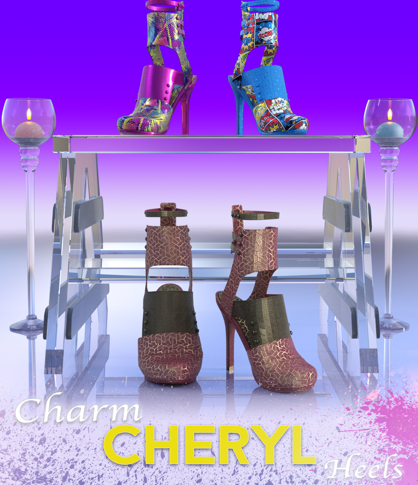Charm Cheryl Heels by N/A