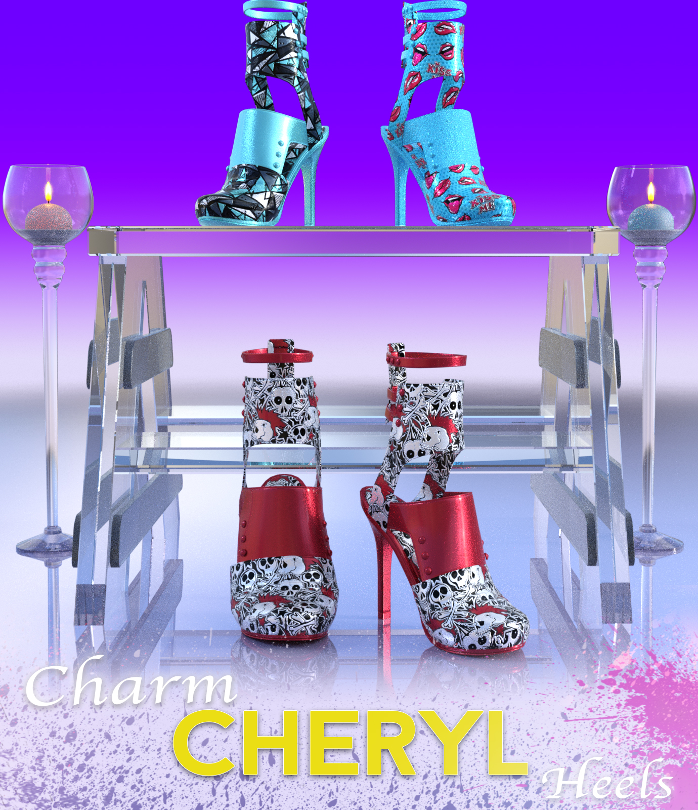 Charm Cheryl Heels by N/A