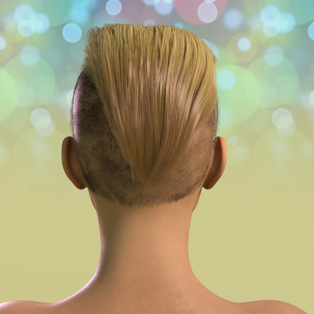 DKS Klansoon Hair for Genesis 8 Female by N/A