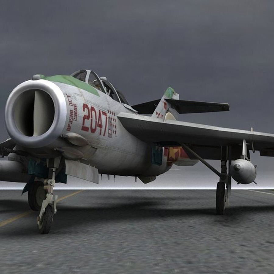 MiG-17 Fresco F - for Poser by N/A