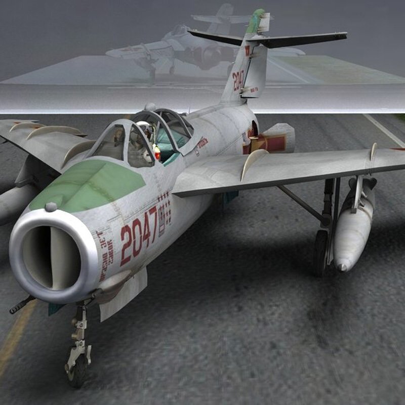MiG-17 Fresco F - for Poser by N/A