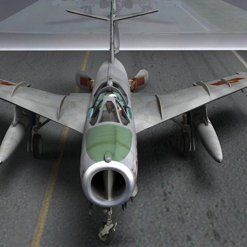 MiG-17 Fresco F - for Poser by N/A