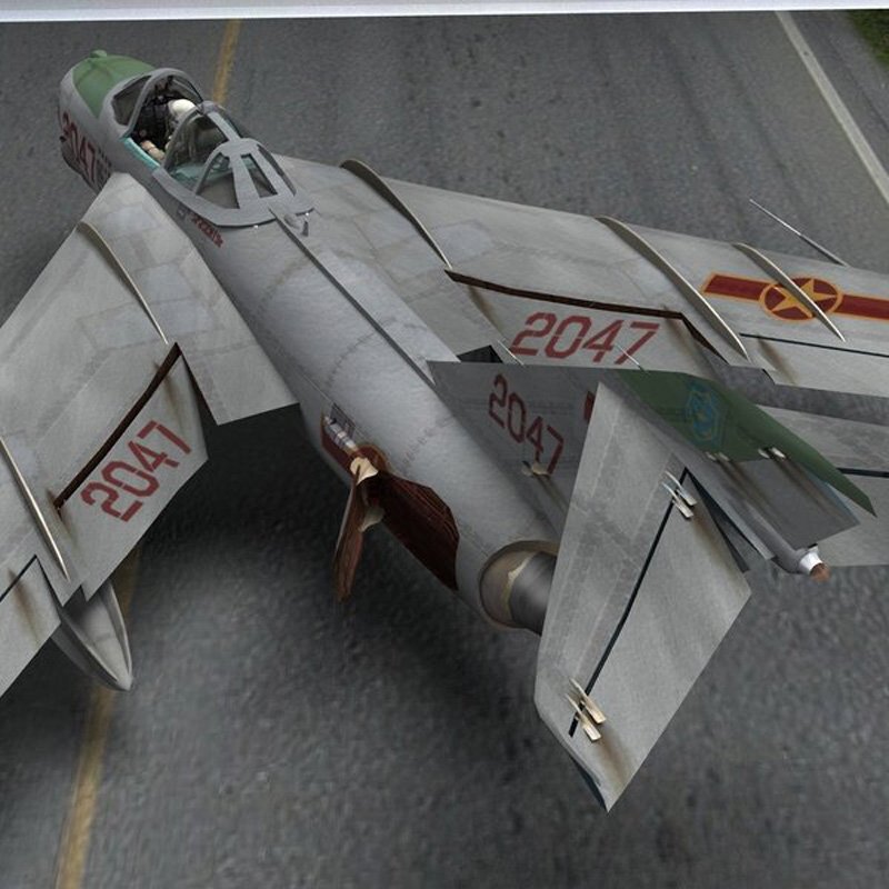 MiG-17 Fresco F - for Poser by N/A