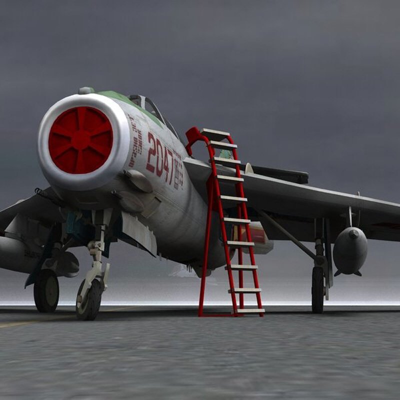 MiG-17 Fresco F - for Poser by N/A
