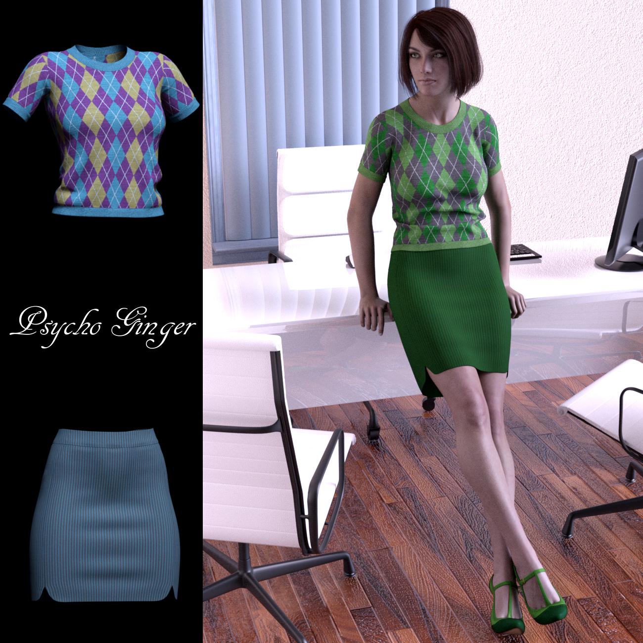 Work it for dForce 9 to 5 outfit by N/A