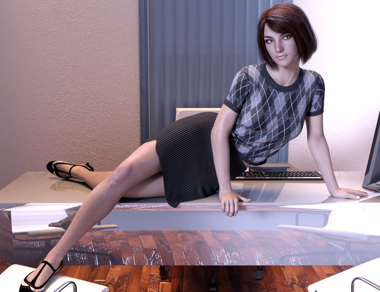 Work it for dForce 9 to 5 outfit by N/A