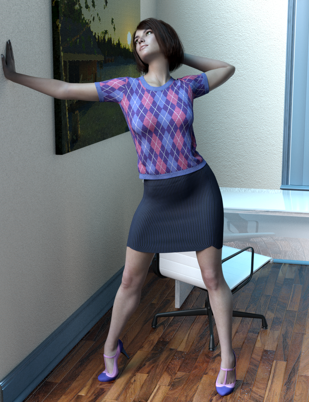 Work it for dForce 9 to 5 outfit by N/A