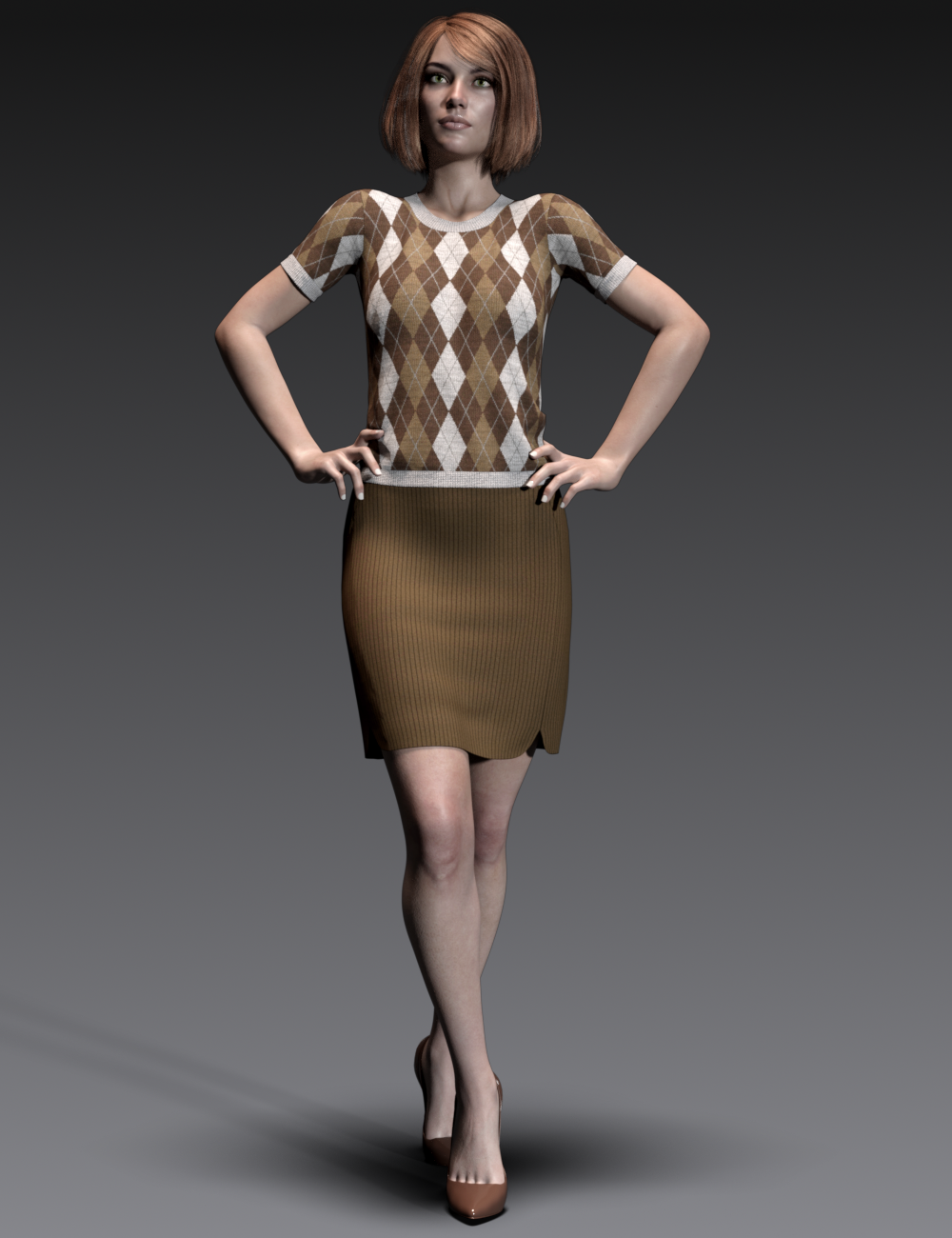 Work it for dForce 9 to 5 outfit by N/A