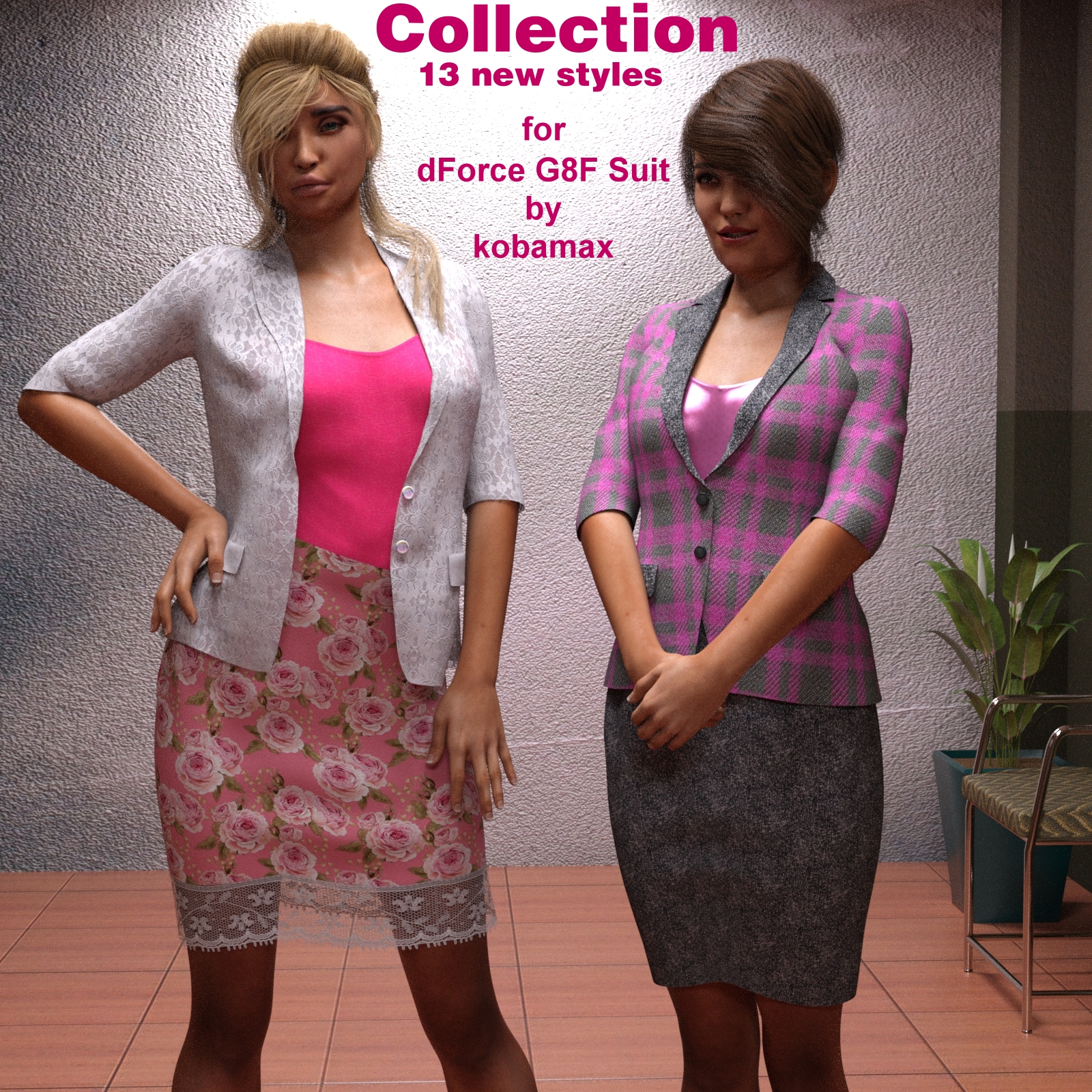 Collection for dForce G8F Suit by kobamax by N/A