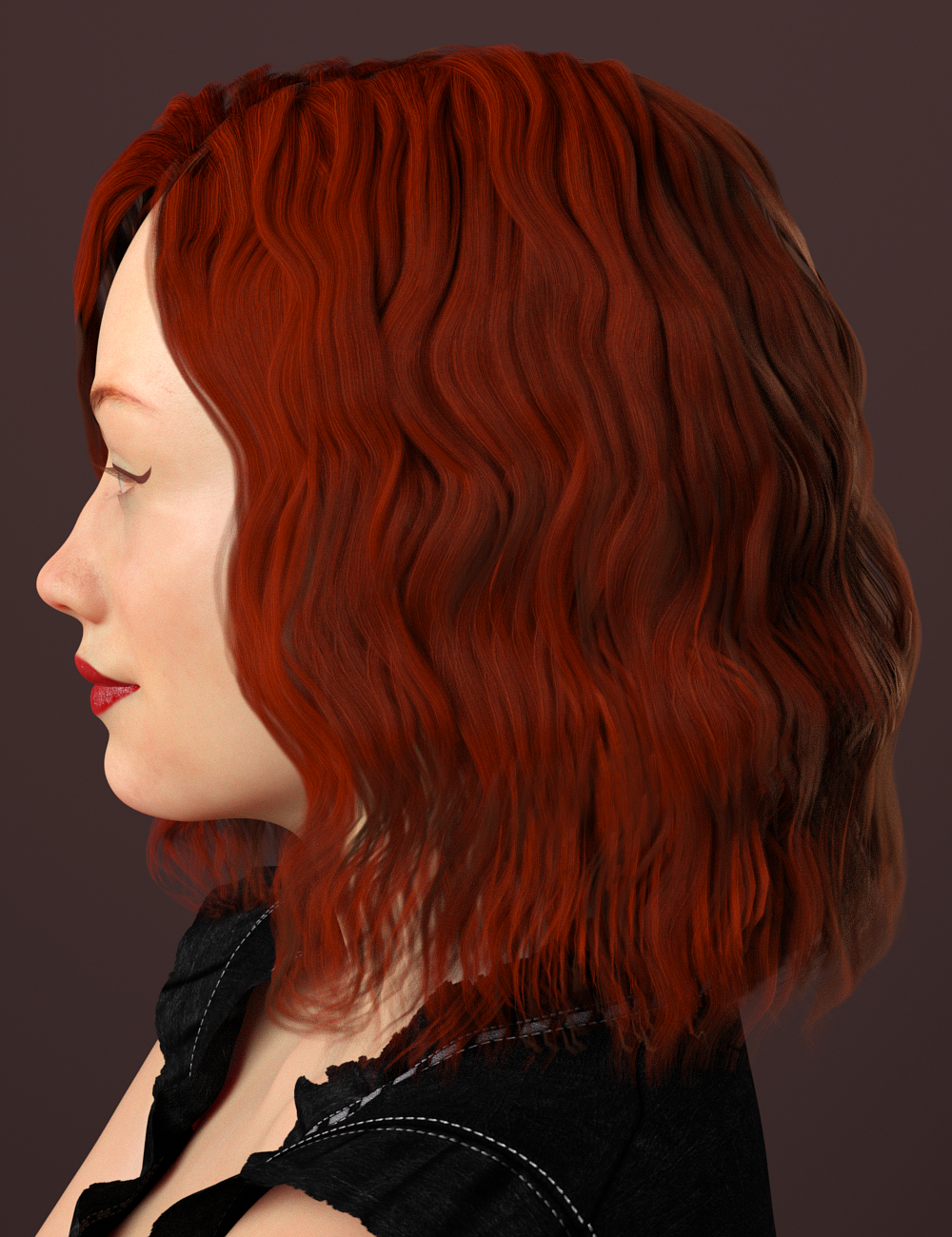 Deena Hair for Genesis 8 Females by N/A