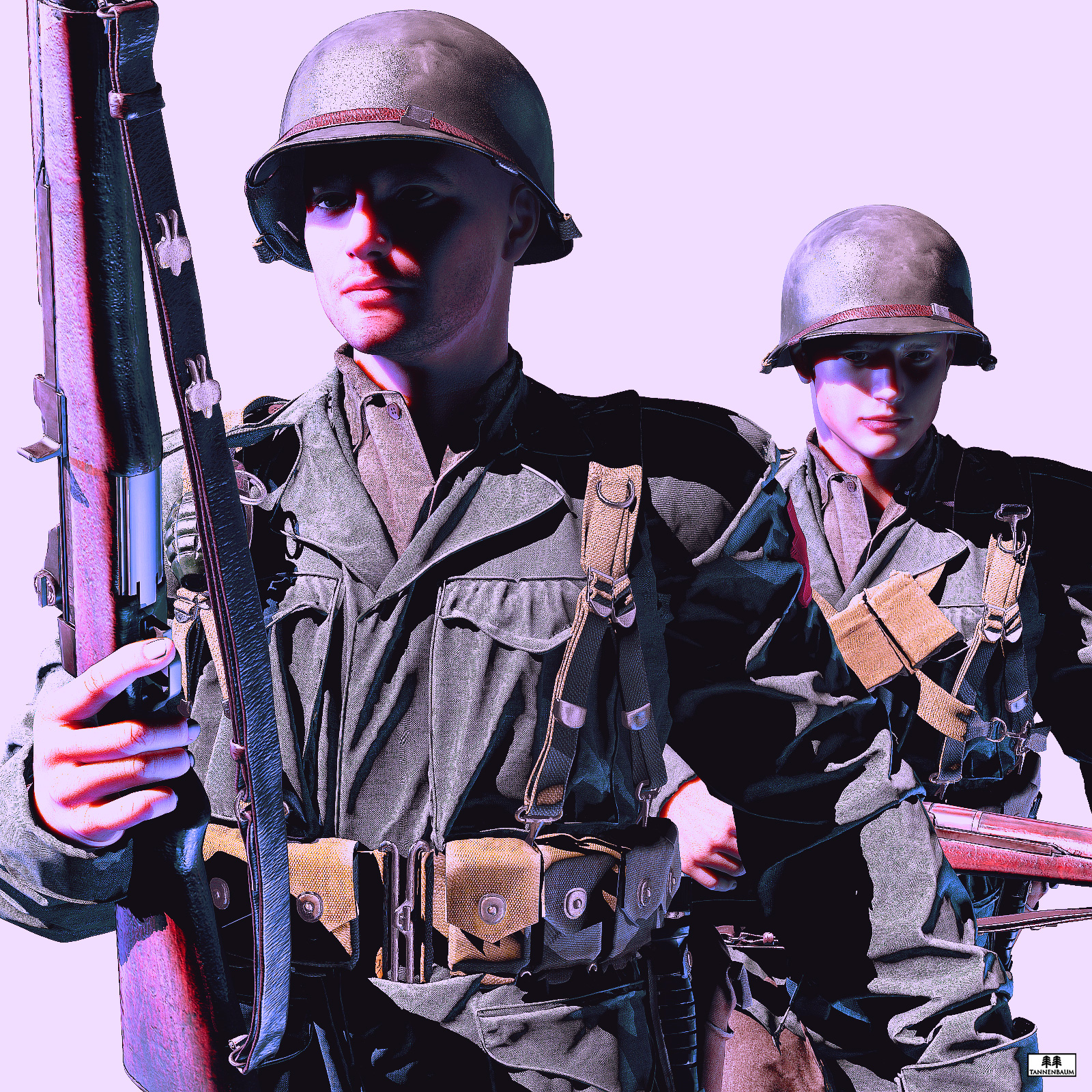 US Infantry WWII M43 by N/A