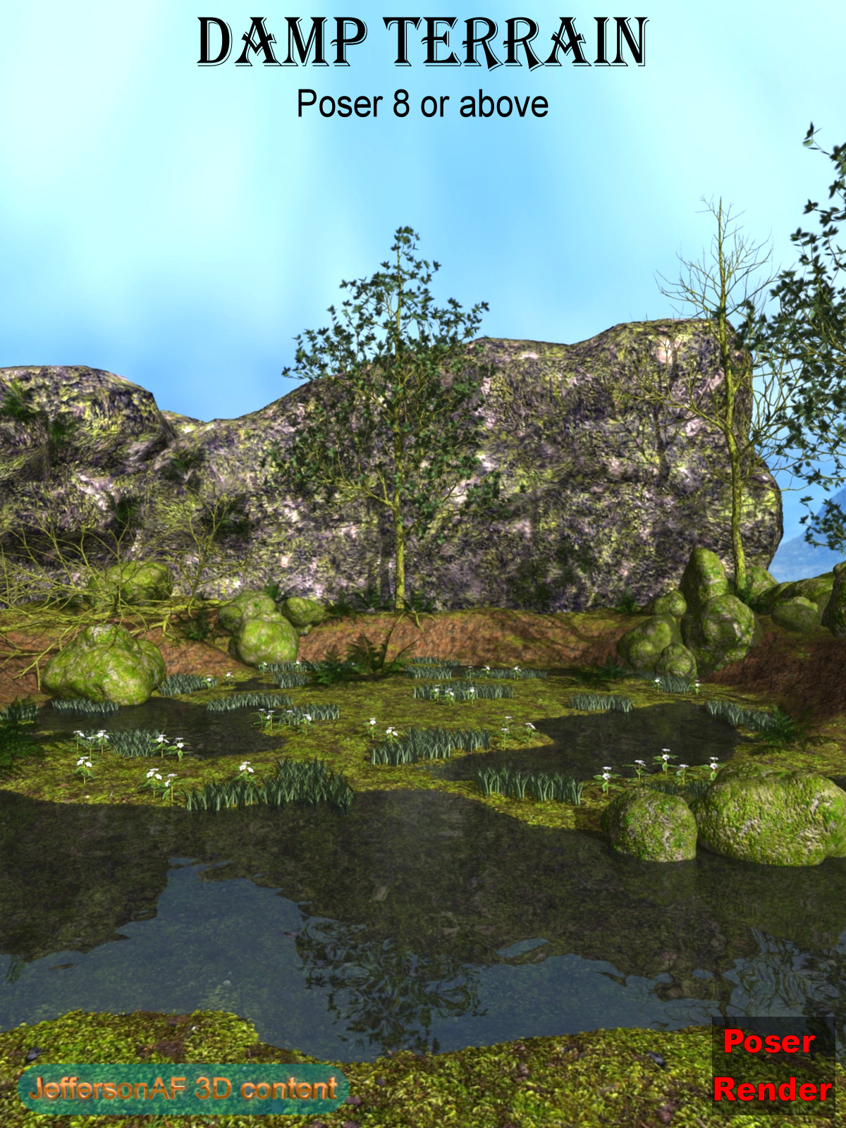 Damp terrain Poser by N/A