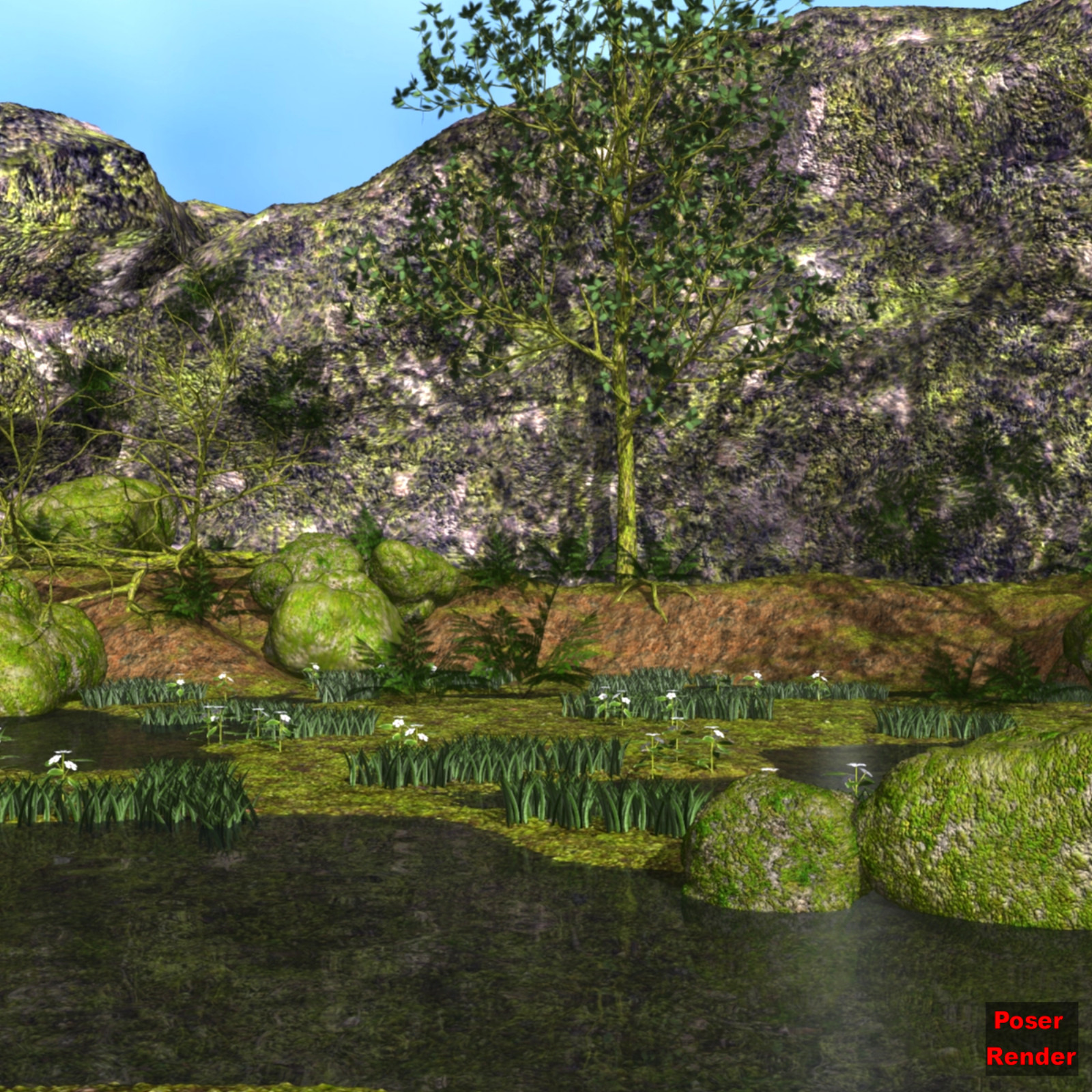 Damp terrain Poser by N/A