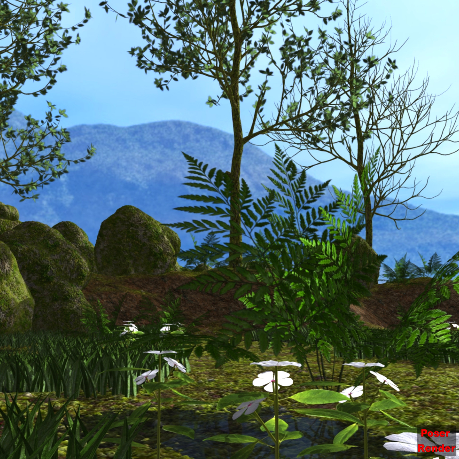 Damp terrain Poser by N/A