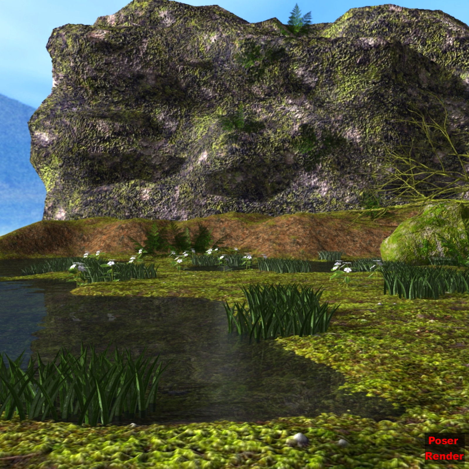 Damp terrain Poser by N/A