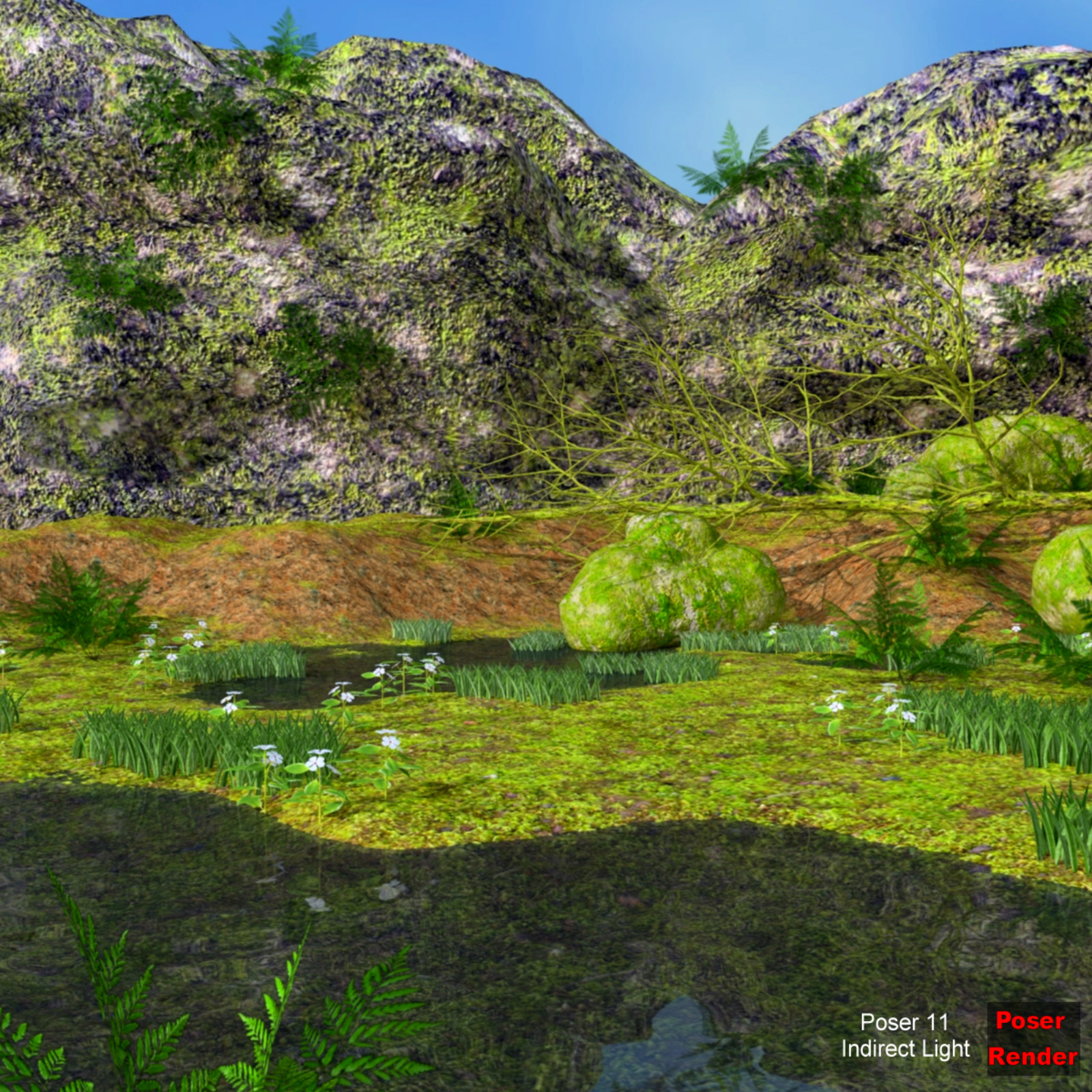 Damp terrain Poser by N/A
