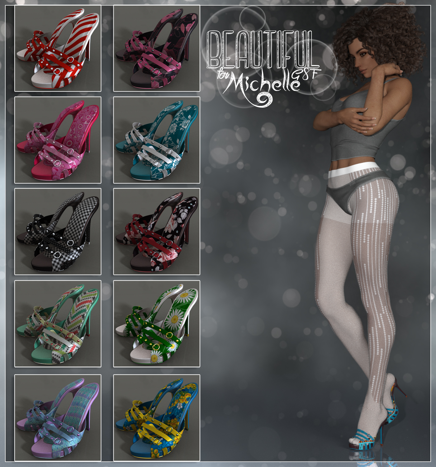 Beautiful Michelle Heels G8F by N/A