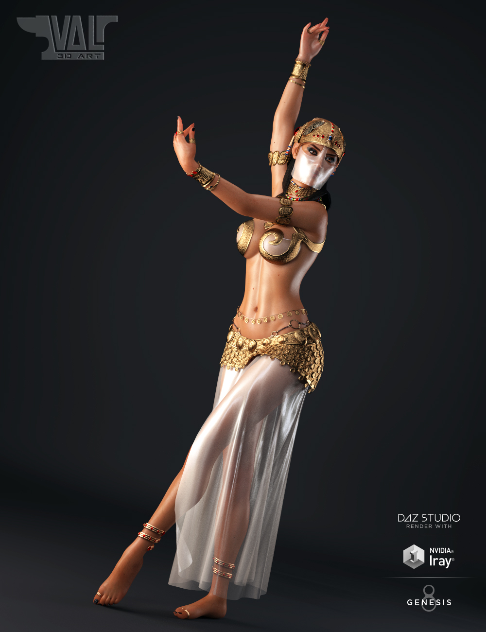 Salome II for Genesis 8 Female by N/A