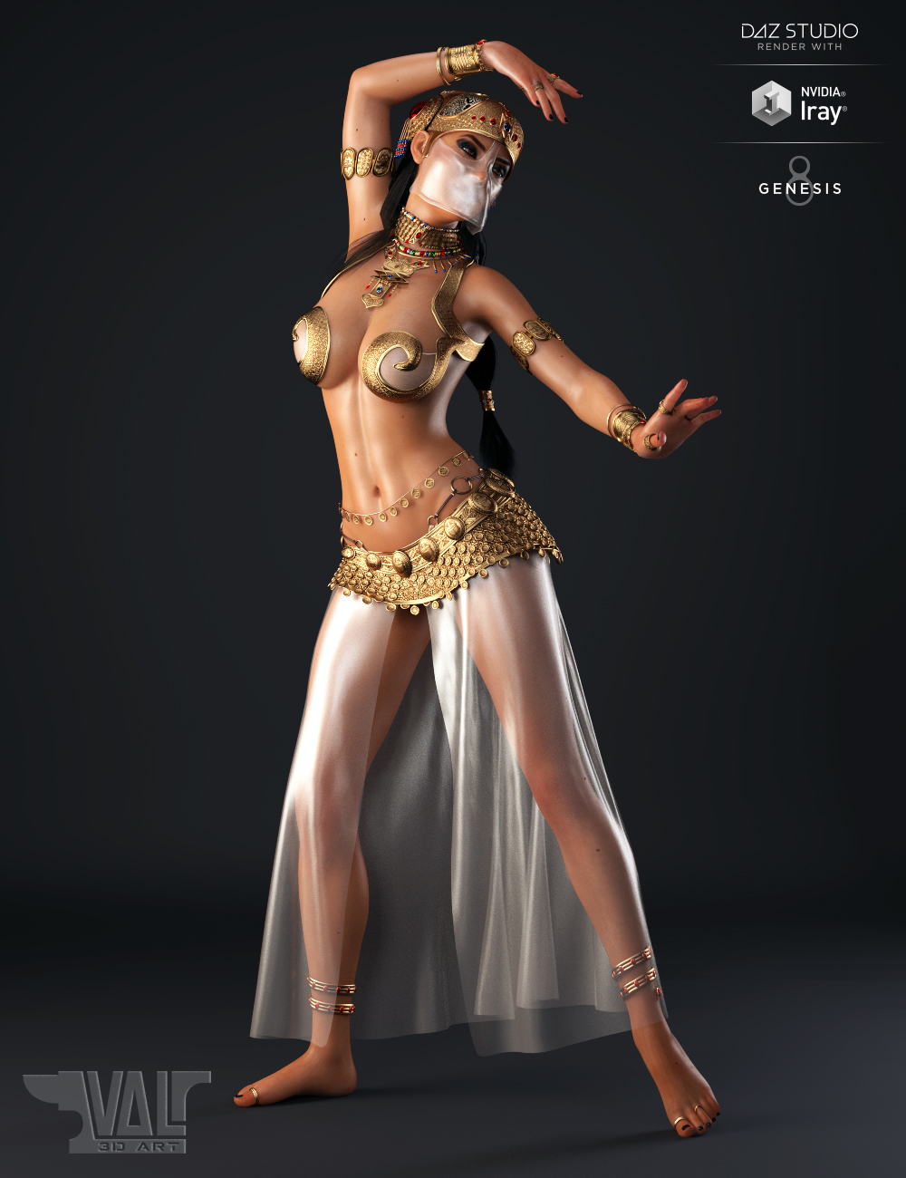 Salome II for Genesis 8 Female by N/A