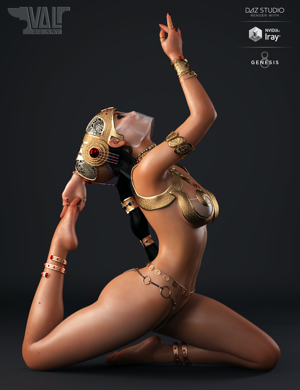 Salome II for Genesis 8 Female by N/A