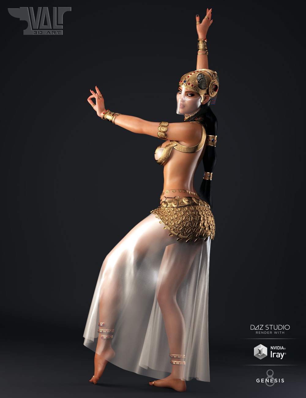 Salome II for Genesis 8 Female by N/A