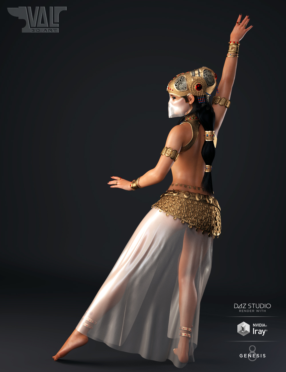 Salome II for Genesis 8 Female by N/A