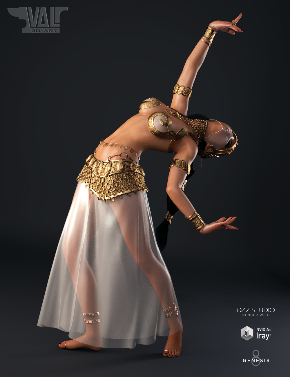 Salome II for Genesis 8 Female by N/A