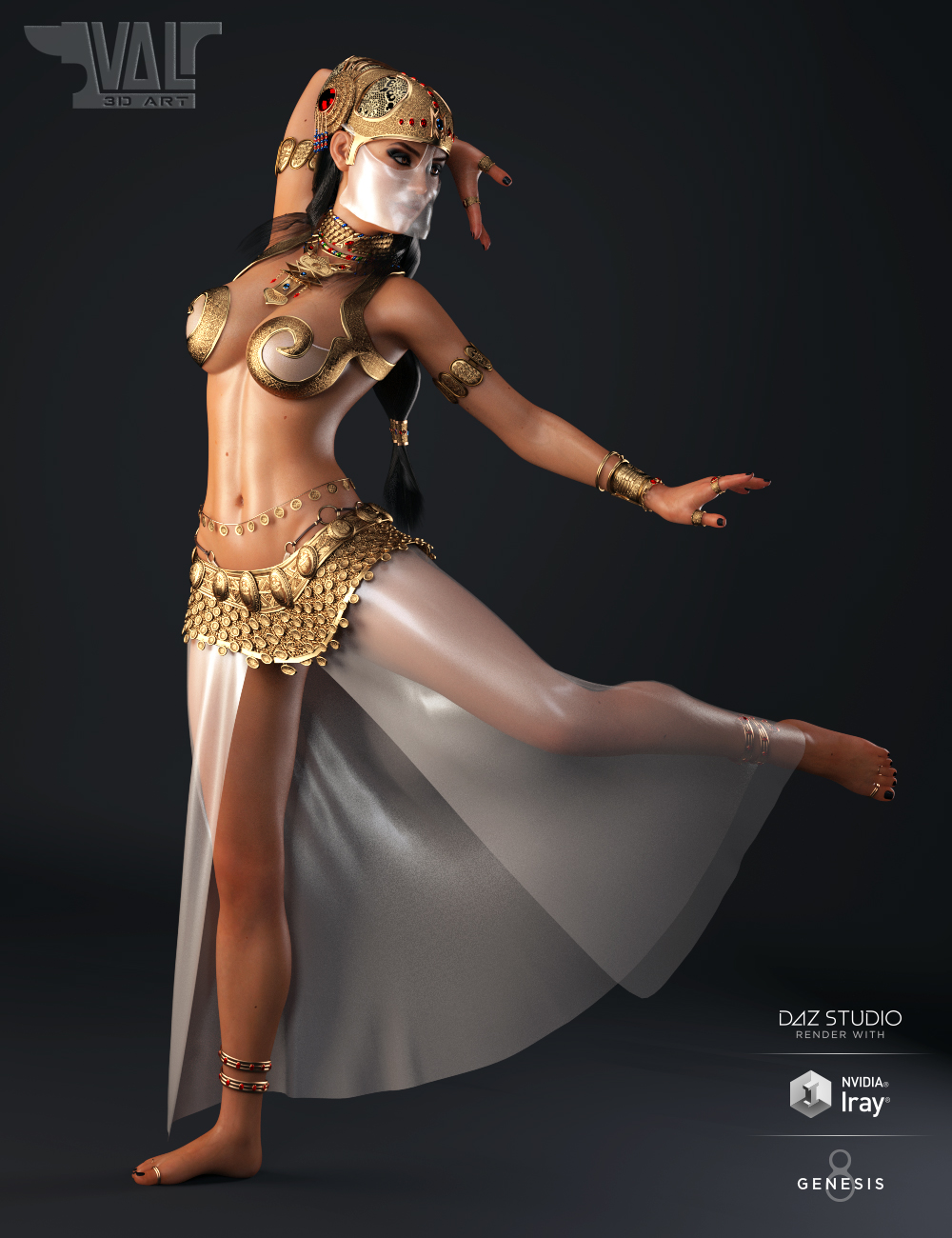 Salome II for Genesis 8 Female by N/A