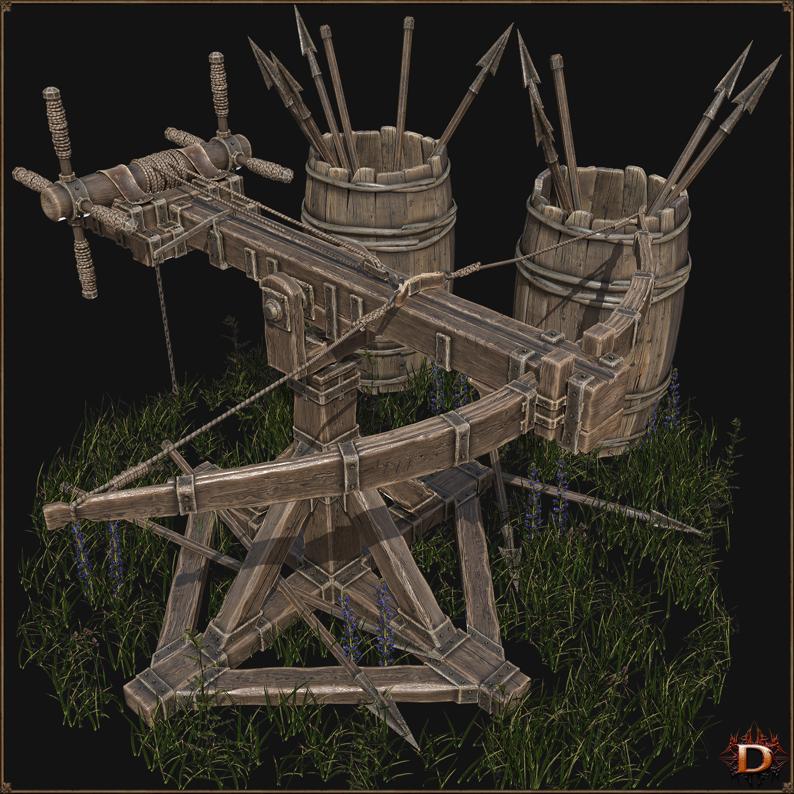 Medieval Small Ballista by N/A