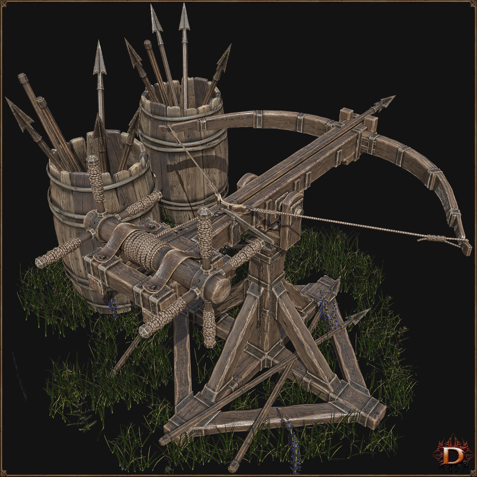 Medieval Small Ballista by N/A