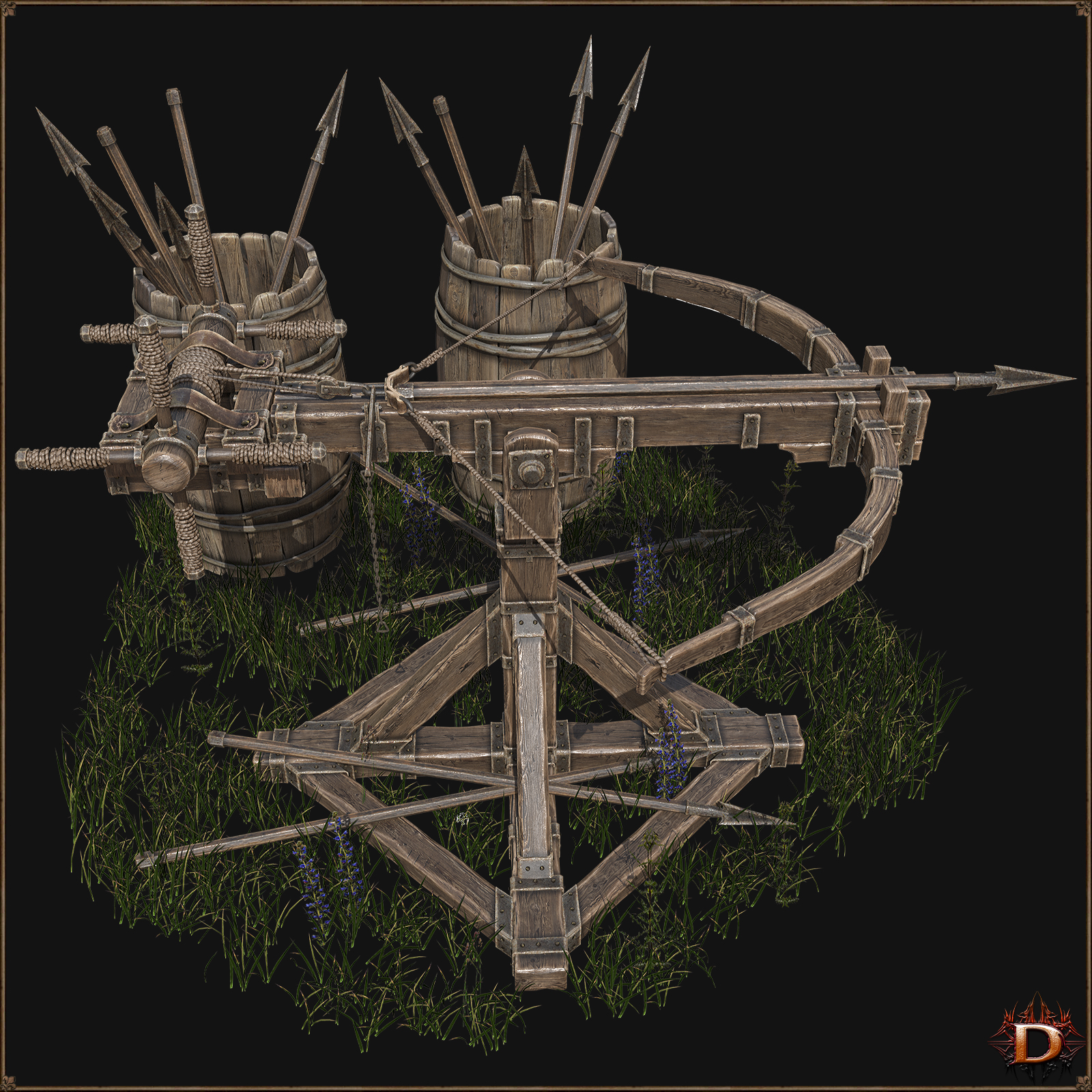 Medieval Small Ballista by N/A