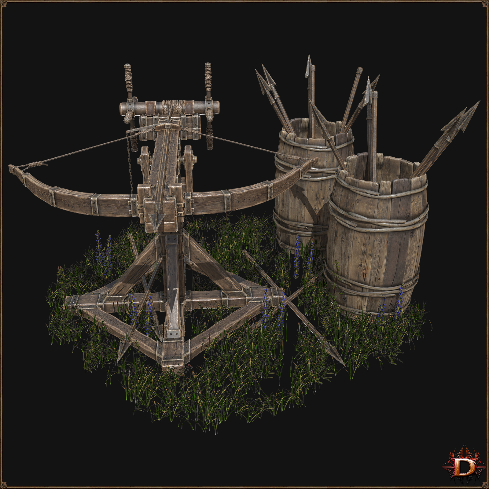Medieval Small Ballista by N/A
