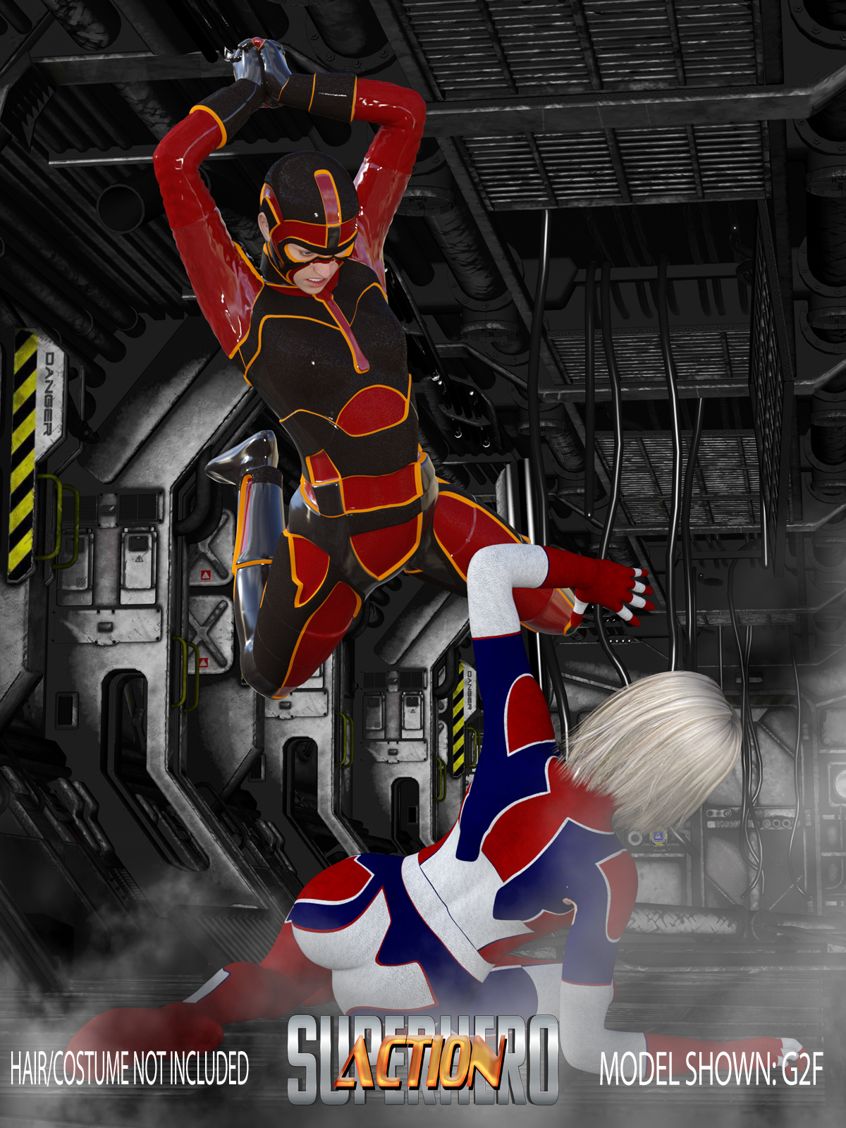 SuperHero Action for G2F Volume 5 by N/A