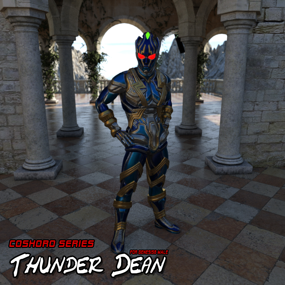 Thunder Dean for Genesis8 Male by N/A