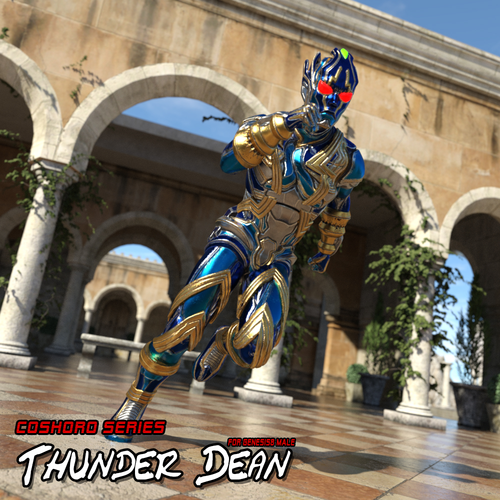 Thunder Dean for Genesis8 Male by N/A