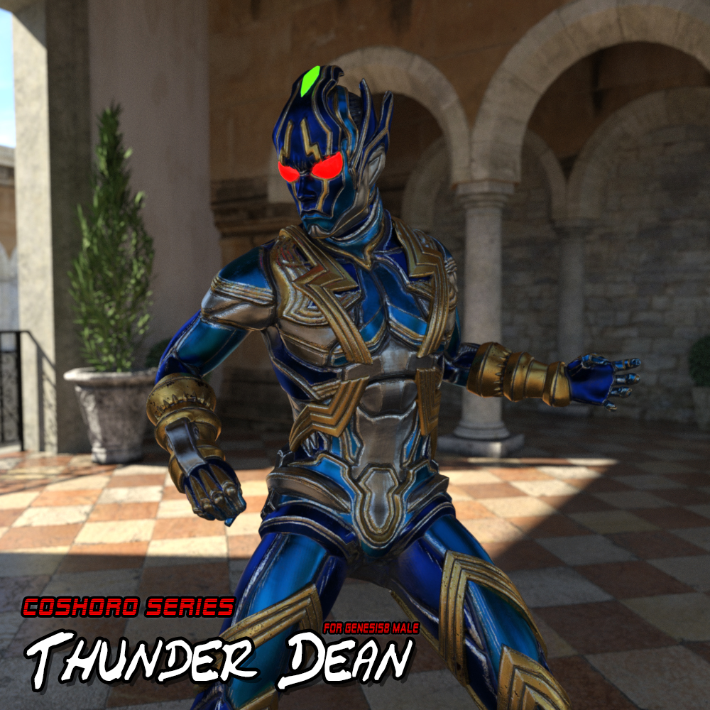 Thunder Dean for Genesis8 Male by N/A