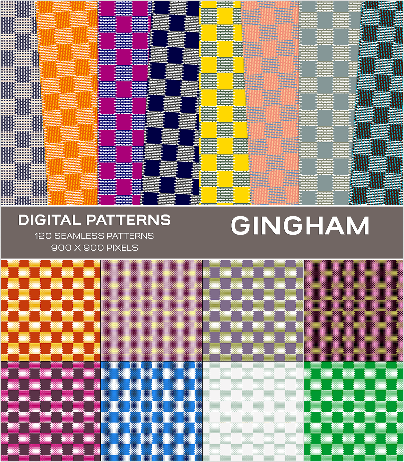 DP - Gingham Wicker by N/A