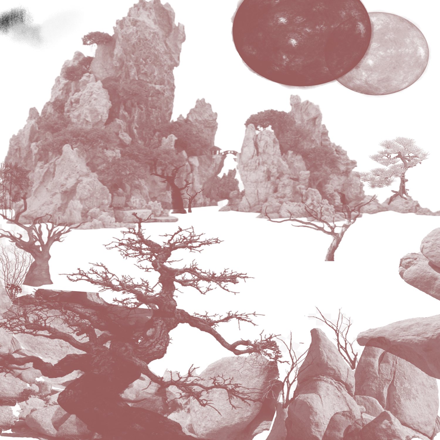 Manga Mega Starter Pack for Photoshop - Trees by N/A