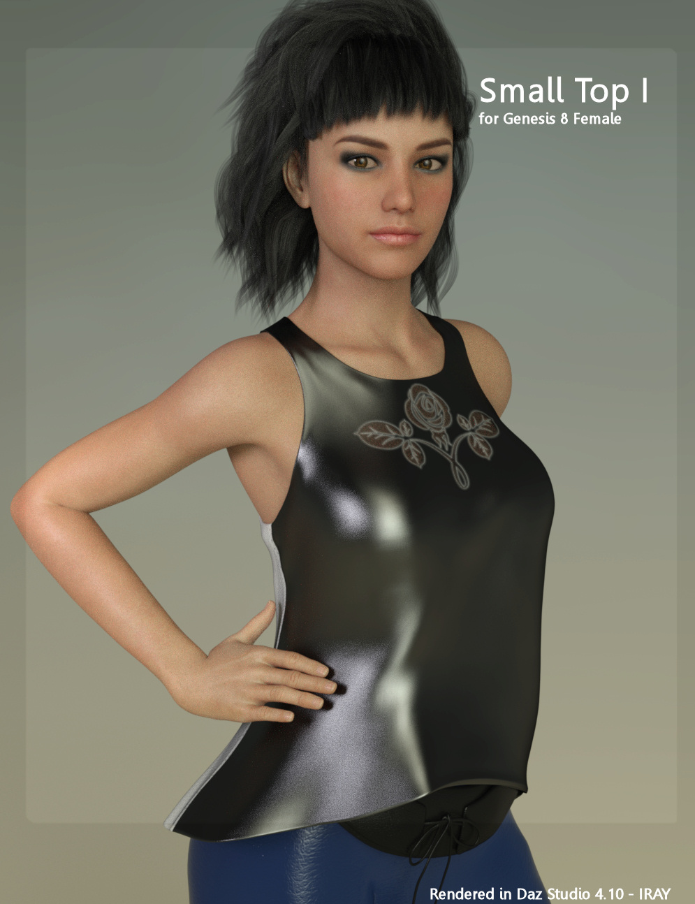 Small Top I for Genesis 8 Female by N/A