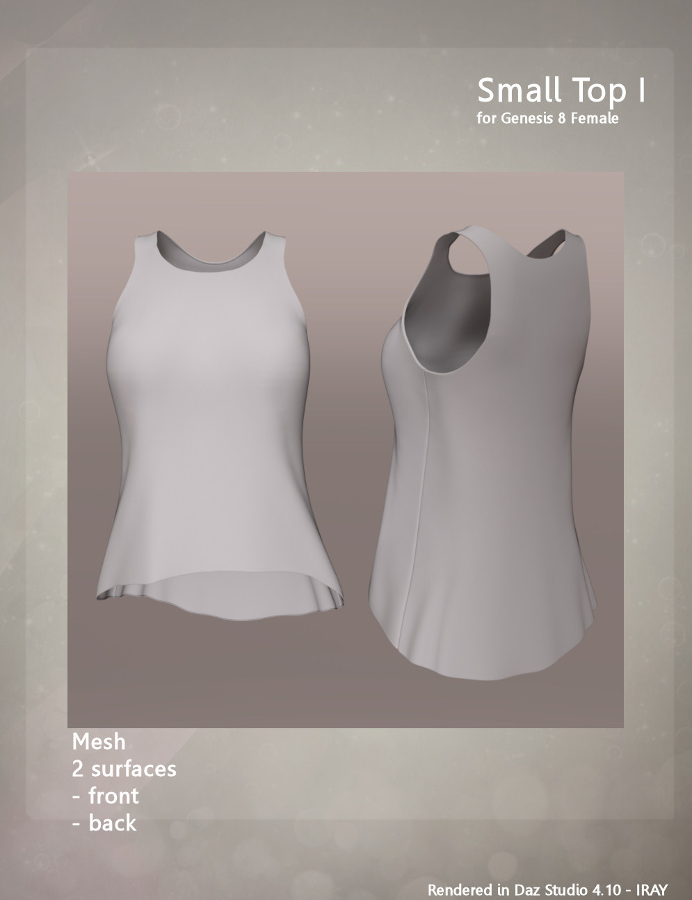Small Top I for Genesis 8 Female by N/A