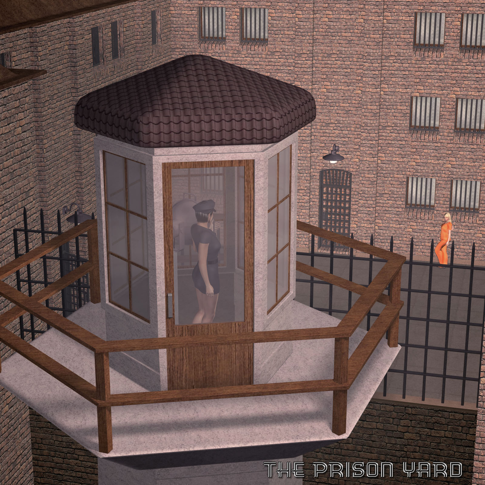 The Prison Yard by N/A