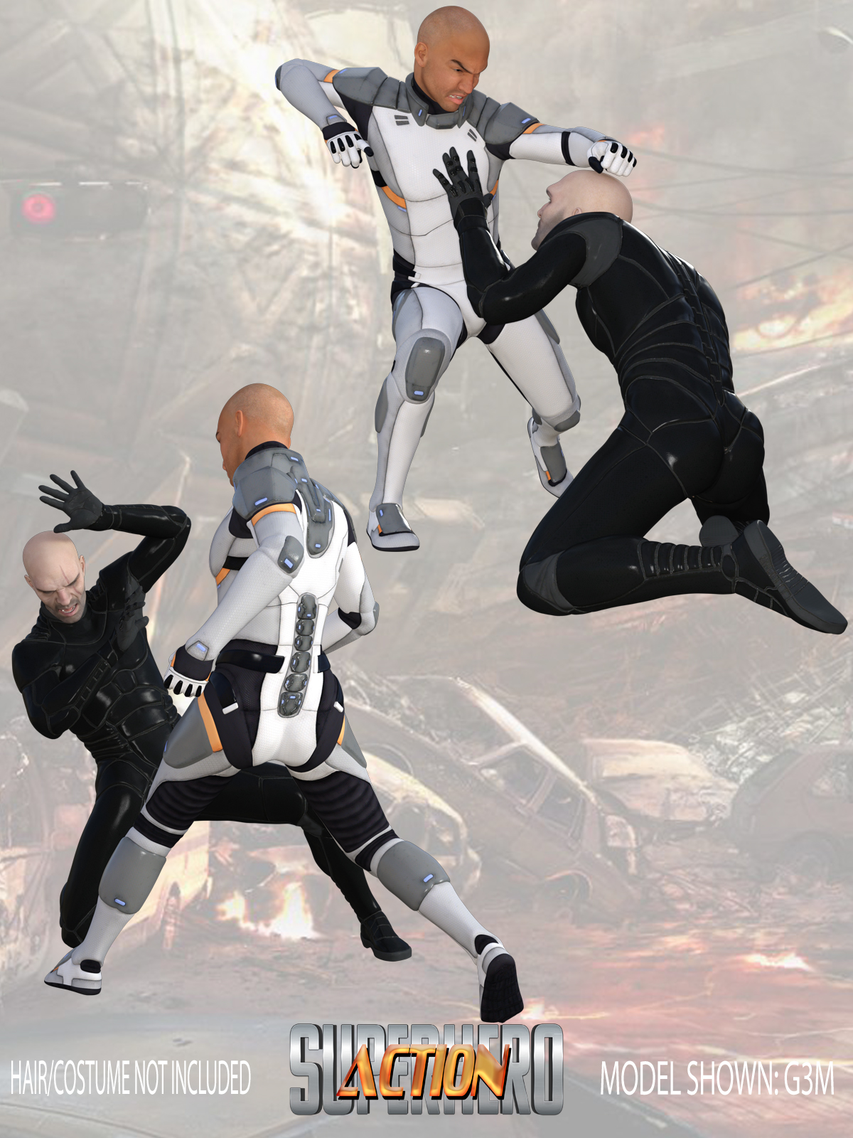 SuperHero Action for G3M Volume 5 by N/A