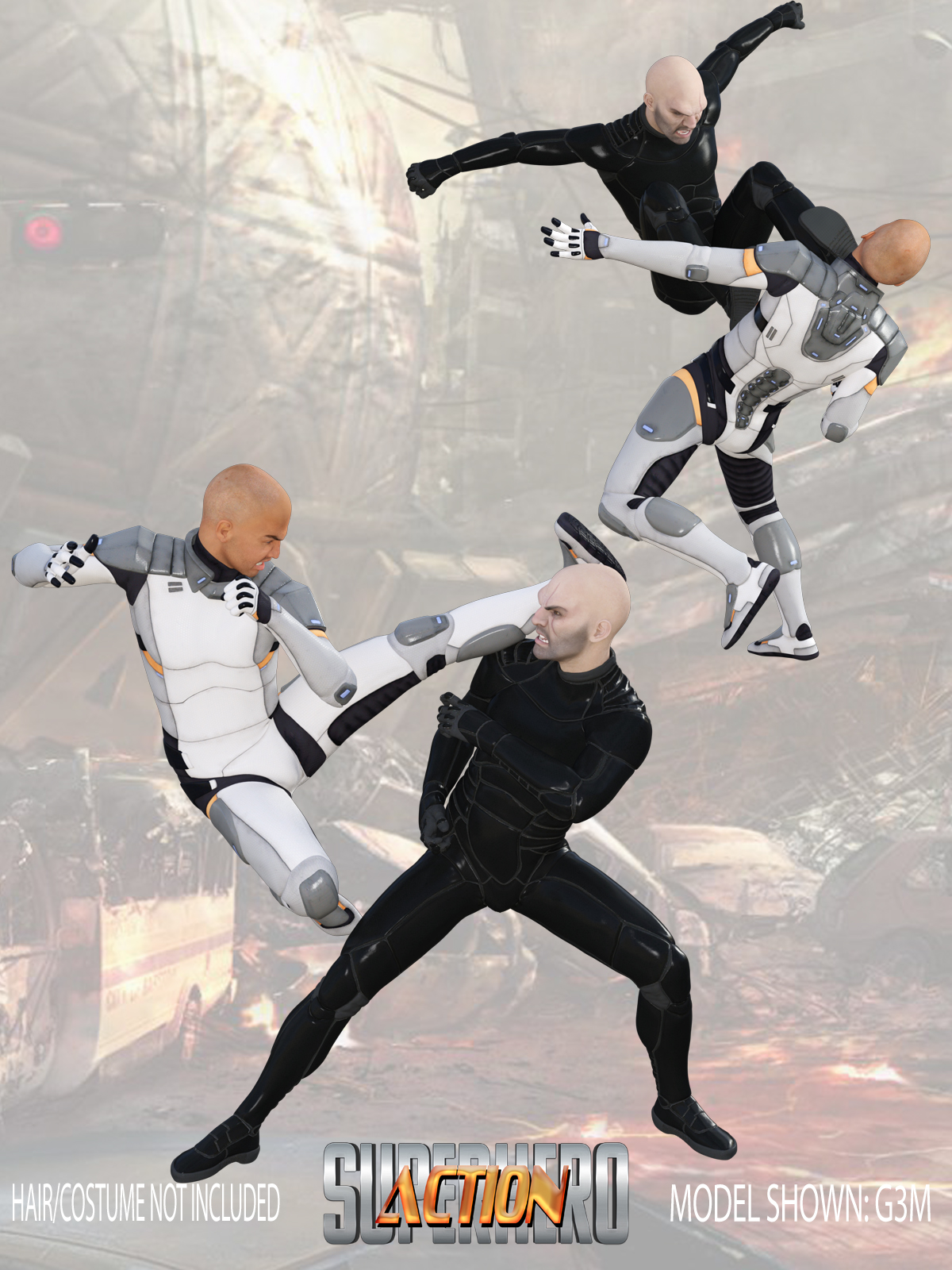 SuperHero Action for G3M Volume 5 by N/A